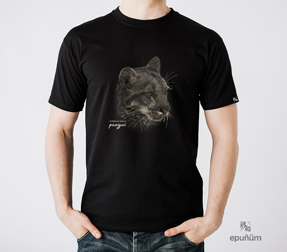 Poleras Fauna de Chile Puma - Imagen 3