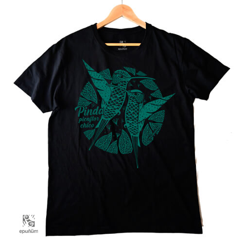 Polera Fauna nativa picaflor
