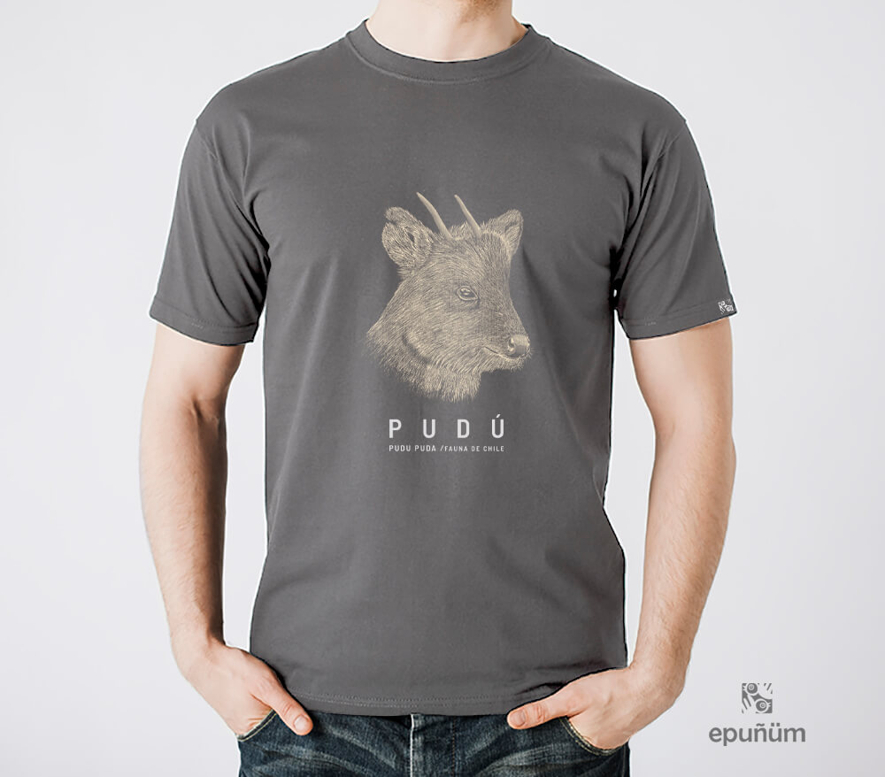 Polera Fauna de Chile Pudu - Imagen 4