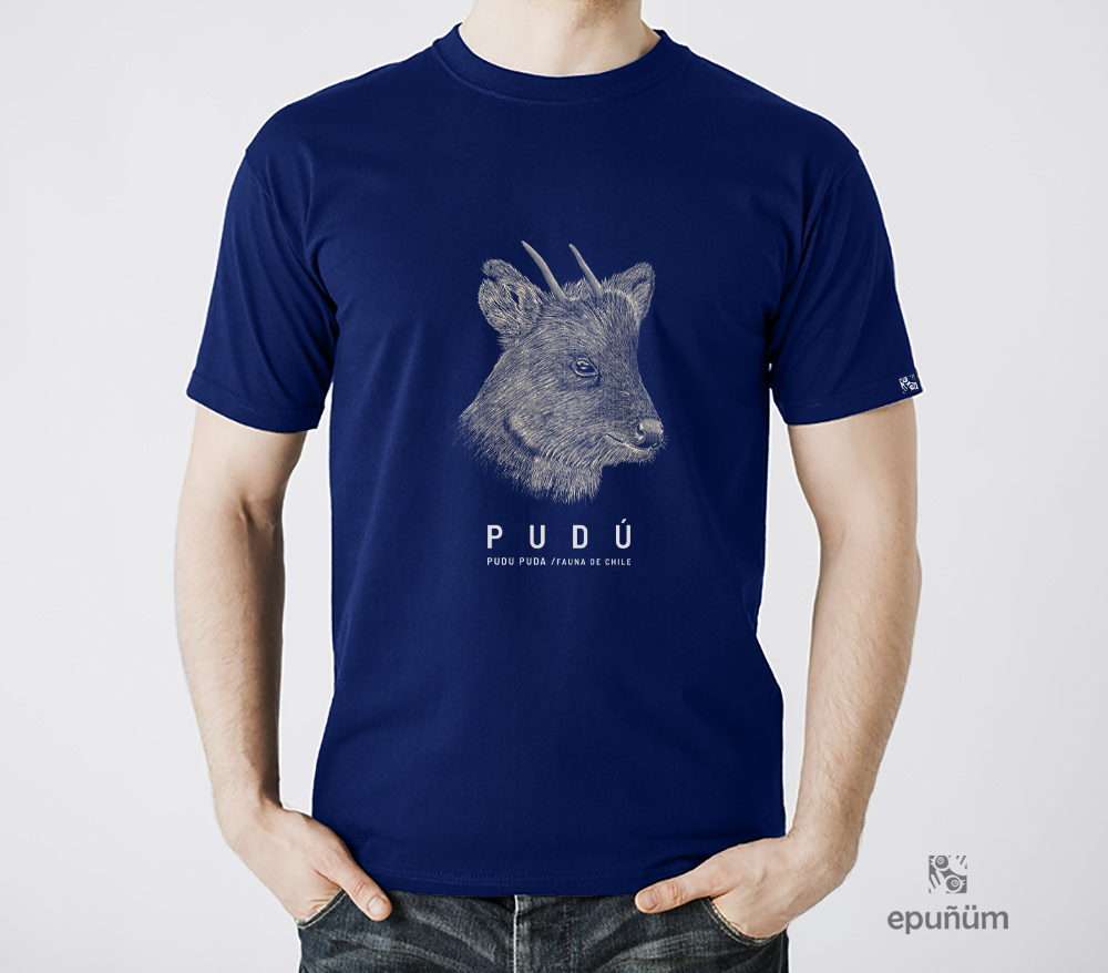 Polera Fauna de Chile Pudu - Imagen 3