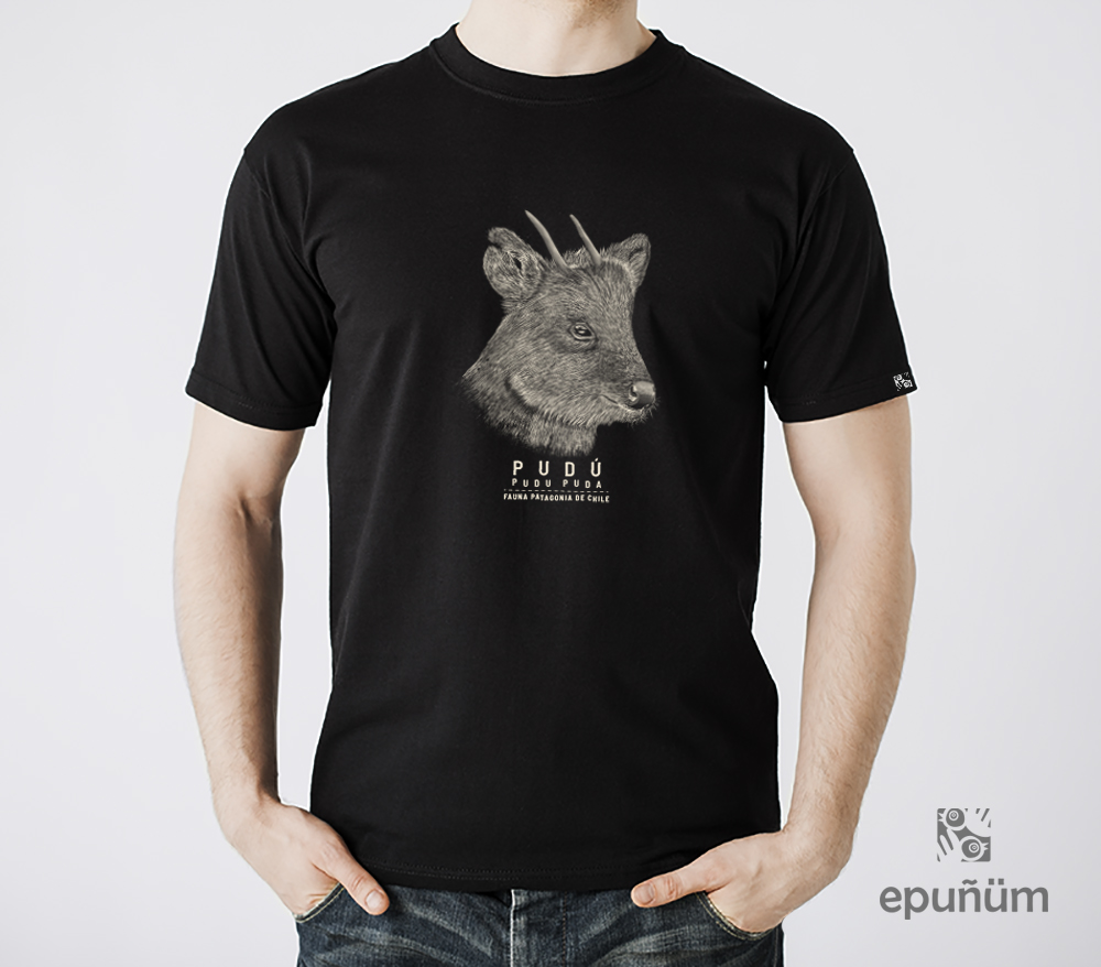 Polera Fauna de Chile Pudu